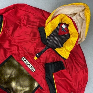 Vintage Tommy Hilfiger Jacket Mens Medium Anorak Canvas Packable Mesh Stripe Y2K - Picture 1 of 20