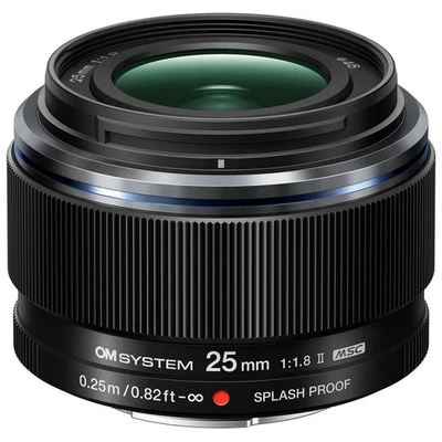 OM SYSTEM M.Zuiko Digital 25mm F1.8 II Lens Micro Four Thirds Mount From Japan - Image 1 of 3