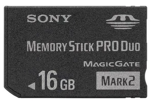 16GB Mark2 Memory Stick Card MS Pro Duo For SONY PSP CAMERA One Year Warranty - Picture 1 of 1