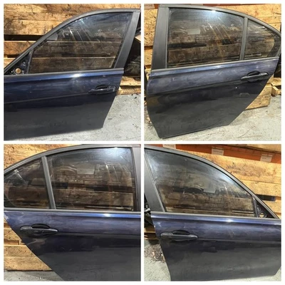 12-18 BMW F30 320i 328i 335i 340i Sedán Puertas Delanteras y Traseras Carcasa Azul A89 Juego 4 Foto 1 de 4