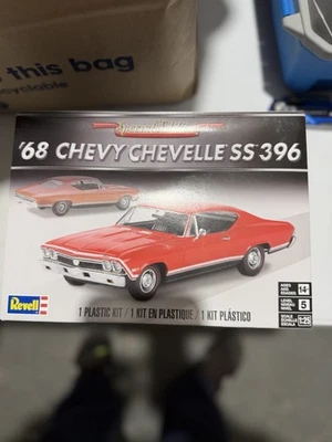 68 Chevy Chevelle SS Revell Model Kit 396 Special Edition 1:25  Sealed Parts - Image 1 of 3