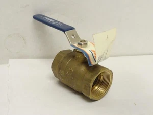 210891 New-No Box; ProFitter 473530 Brass Ball Valve 1-1/4NPT; 600WOG - Picture 1 of 5