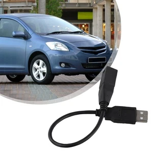 USB Male To Female Adapter Cable for Car Radio Compatible with For Toyota - Picture 1 of 12