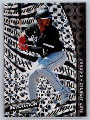 2021 Panini Chronicles #98 Eloy Jimenez Revolution Groove - Image 1 of 2