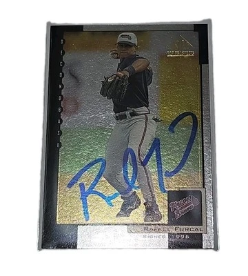 Rafael Furcal 1999 UPPER DECK rookie RC autograph auto card SP Top Prospects  - Image 1 of 4