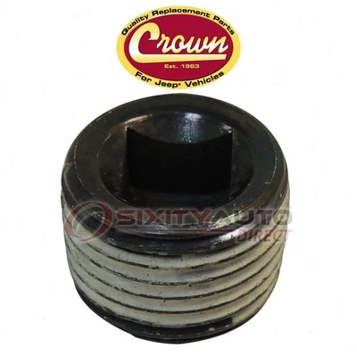 Crown Automotive Differential Cover Plug for 2003-2006 Jeep TJ - Driveline xc - Image 1 of 4