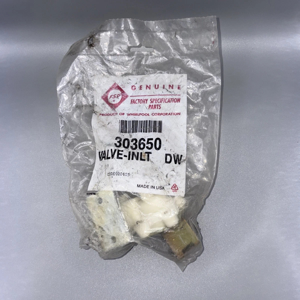 Masterpart Lavadora Y Lavavajillas Agua Fría Válvula De Entrada Dual De