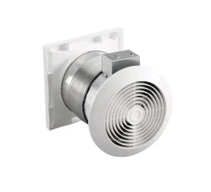 512M Through-the-Wall Exhaust Fan, White Grille, 6-inch Diameter vent, 80 CFM 4. - Picture 1 of 3