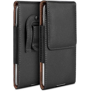 Mobile Phone Belt Pouch For LG G5 Phone Case Holster PU Leather Pouch Belt Loop - Picture 1 of 10