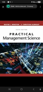 Mindtap for Communication Studies: Practical Management Science by Wayne L.... - Bild 1 von 1