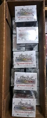 15x Lot of 2021 Wild Card Alumination All Rookie Football Sealed Blaster Box - Image 1 of 2