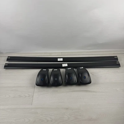 Barras transversales de techo de alta resistencia 330 lb Chevy Suburban & Tahoe 2021-2025, negras Foto 1 de 4