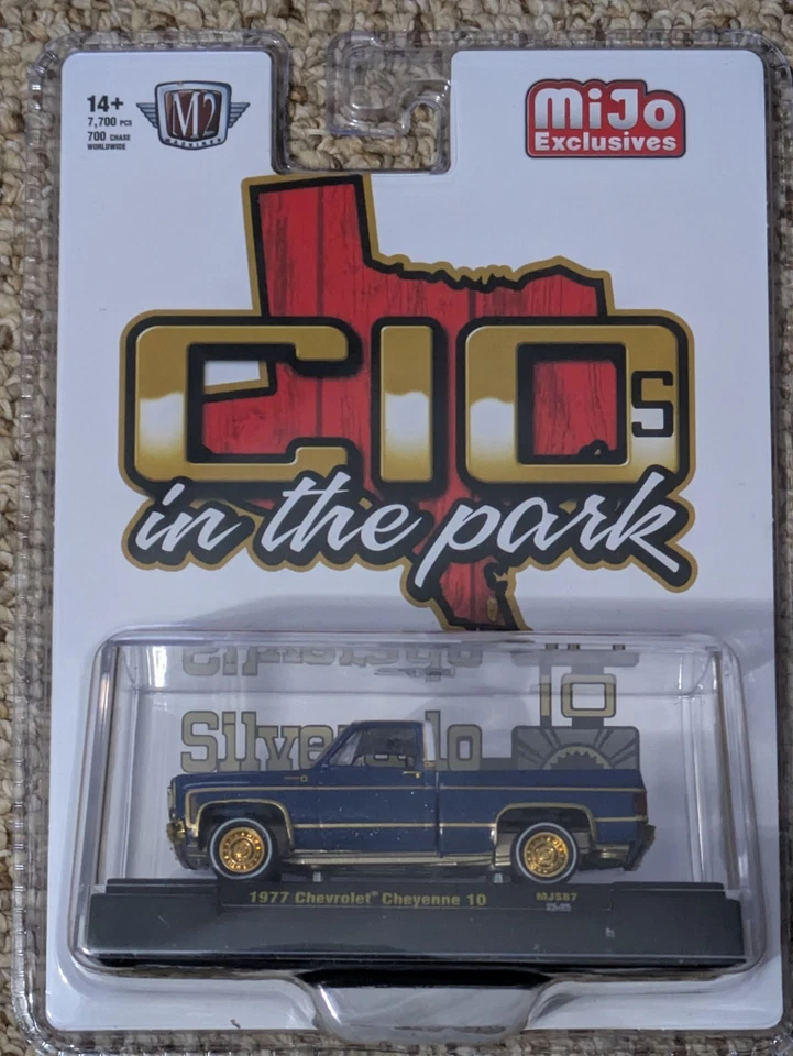 M2 Machines 1977 Chevrolet Cheyenne 10 C10s In The Park 31500-MJS87 1/64 CHASE - Image 1 of 1