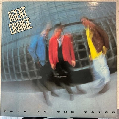Agent Orange - This is the Voice LP - Enigma [ST-73209] 1986 (EX/EX) - Image 1 of 4
