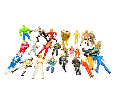 Lote de figuras de acción 3,75 - 6" x25 mixtas X-Men McFarlane Star Wars Batman DC Marvel Foto 1 de 4