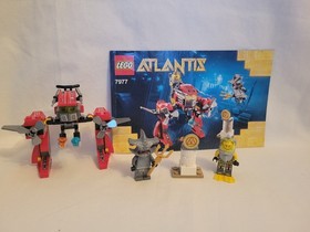 LEGO Atlantis #7977 Seabed Stider (2011) Complete W Instructions 