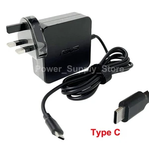 20V 65W Type C Power Supply AC Adapter for ASUS Zenbook A14 UX3407 UX3407QA-PS76 - Picture 1 of 9