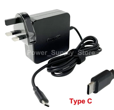 65W USB TYPE-C Laptop AC Adapter Power Supply For ASUS ZenBook 14 UM425 UM425IA - Image 1 of 4