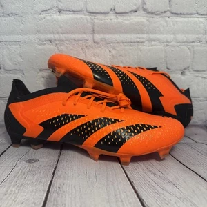 Adidas Predator Accuracy.1 Low FG Soccer Cleats GW4574 Men's Size US 8.5 Orange - Picture 1 of 12