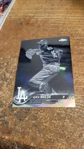 2018 Topps Chrome Baseball Negative    Kenta Maeda #181 - Picture 1 of 2