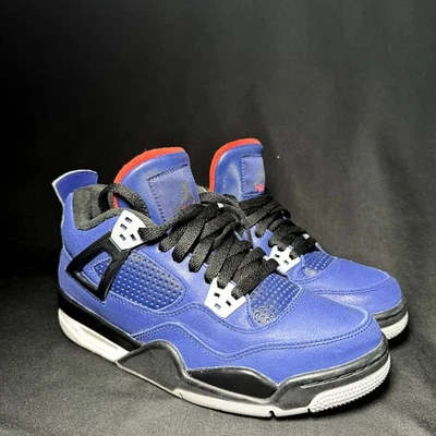 Zapatos para hombre Air Jordan 4 Retro Invierno GS Loyal Blue 2019 - Talla 6,5 - C09745 401 Foto 1 de 4