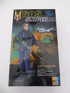 "DRACHE ZWEITER WELTKRIEG ACTIONFIGUR - VOLLGETRIEBE SAS SCHARFSCHÜTZE ""CHRIS" - Bild 1 von 5