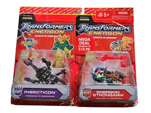 Transformers Energon Robots in Disguise 2 pack with Insecticon Energon Strongarm - Picture 1 of 2