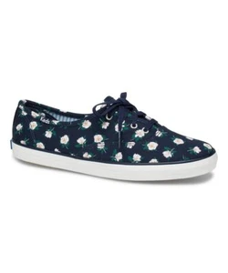 Keds Navy Draper James Champion Magnolia Sneaker - Women Size: 7 - Picture 1 of 5