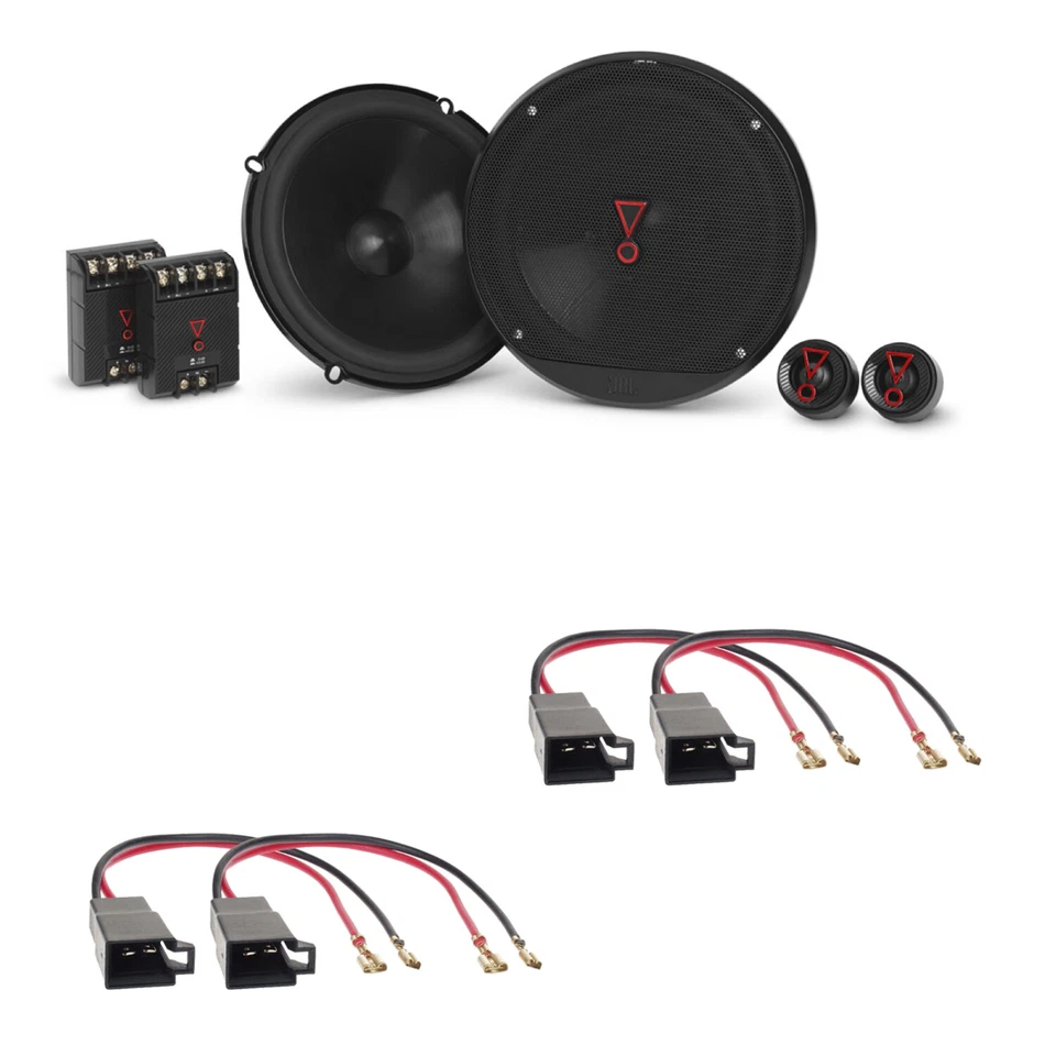 JBL Stage3 607C 2-Wege Lautsprecher Einbauset für Golf 3 Vento Passat 35i vorne - Bild 1 von 1