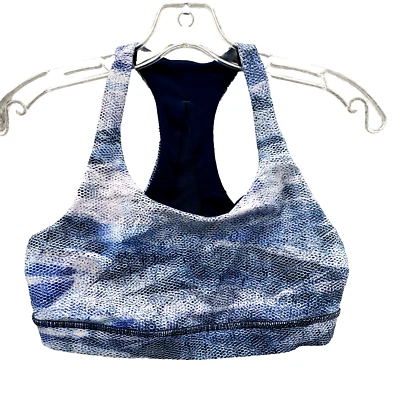 Sujetador deportivo Lululemon para mujer 6 azul espalda deportiva yoga atletismo pilates gimnasio Foto 1 de 4