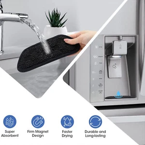 2 Pieces Refrigerator Drip Catcher Tray Absorbent Pad Drip Pad for Refrigerator - Picture 1 of 15