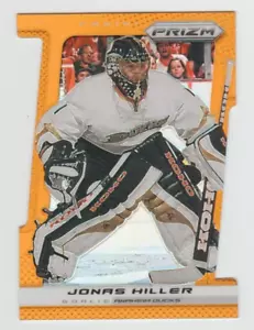 JONAS HILLER Ducks 2013-14 Panini Prizm ORANGE DIE-CUT #115 SP Parallelo #34/50 - Foto 1 di 2