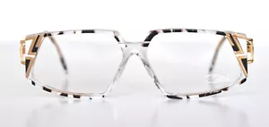 Cazal Vintage Brille - Neu aus altem Lagerbestand - Modell 352 - Farbe 748 - Gold, Marmor schwarz & weiß - Bild 1 von 3
