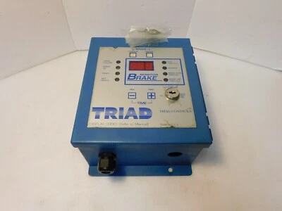 TRIAD CONTROLS TIME BASED BRAKE MONITOR UNKNOWN MODEL WITH KEY - Image 1 of 4