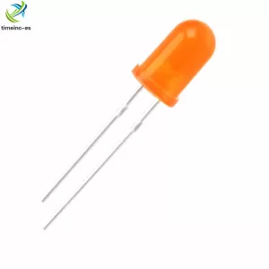 30PCS NEW Diffused LED 5MM ORANGE COLOR ORANGE LIGHT Super Bright - Imagen 1 de 4
