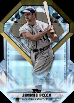 2022 Topps Update Series - Diamond Greats Die-Cuts #DGDC-68 Jimmie Foxx - Image 1 of 2