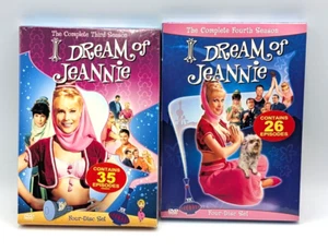I Dream of Jeannie DVD Lot The Complete Third Season The Complete Fourth Season - Picture 1 of 12