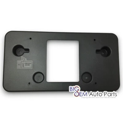 Cadillac CT6 2016-2018 soporte delantero negro matrícula nuevo OEM Foto 1 de 4