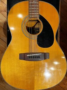 Yamaha Acoustic Guitar Model FG-75 Folk Guitar