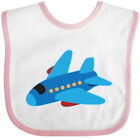 Inktastic Jet Airplane Childs Plane Baby Bib Flying Flight Future Pilot Gift Toy