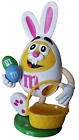 M&Ms Advertising Figure - Rare - Yellow - Candy Dispenser as Easter Bunny