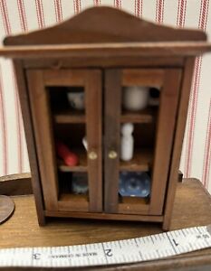 Dollhouse Miniature Cupboard 1:24 Scale