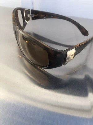 Gafas de sol Ray Ban RB 4110 envolventes tortuga polarizadas marco UV solo LEER Foto 1 de 4