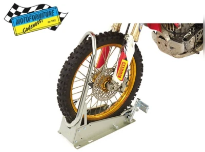 Cavalletto Bloccaruota Moto CROSS-ENDURO STEADYSTAND CROSS Per Furgoni/Rimorchi - Immagine 1 di 4