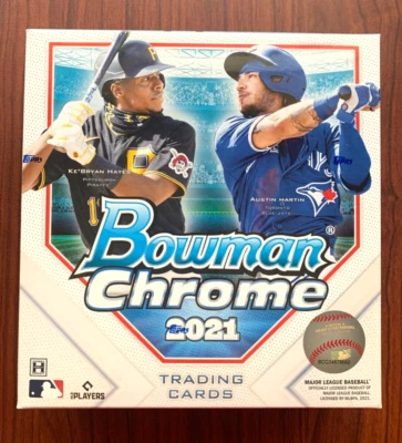 2021 Bowman Chrome Baseball Lite HOBBY BOX - FACTORY SEALED - Image 1 of 2