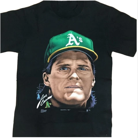 Oakland Athletics Jose Canseco Baseball Player Unisex T-shirt S-3XL Cover