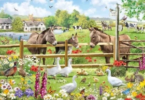Rompecabezas Otter House Meadow View (500 piezas) nuevo sellado - Imagen 1 de 1