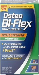 Osteo Bi-Flex Joint Health Triple Strength + Turmeric - 120Ct *EXP 04/2027* - Picture 1 of 5