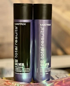 Matrix Total Results- SO SILVER Shampoo and Conditioner DUO Set (10.1 oz) - Picture 1 of 1