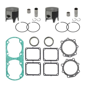 1996 Yamaha Phazer II Mountain Lite SPI Pistons Top End Gasket Kit Bearings 72mm - Picture 1 of 24
